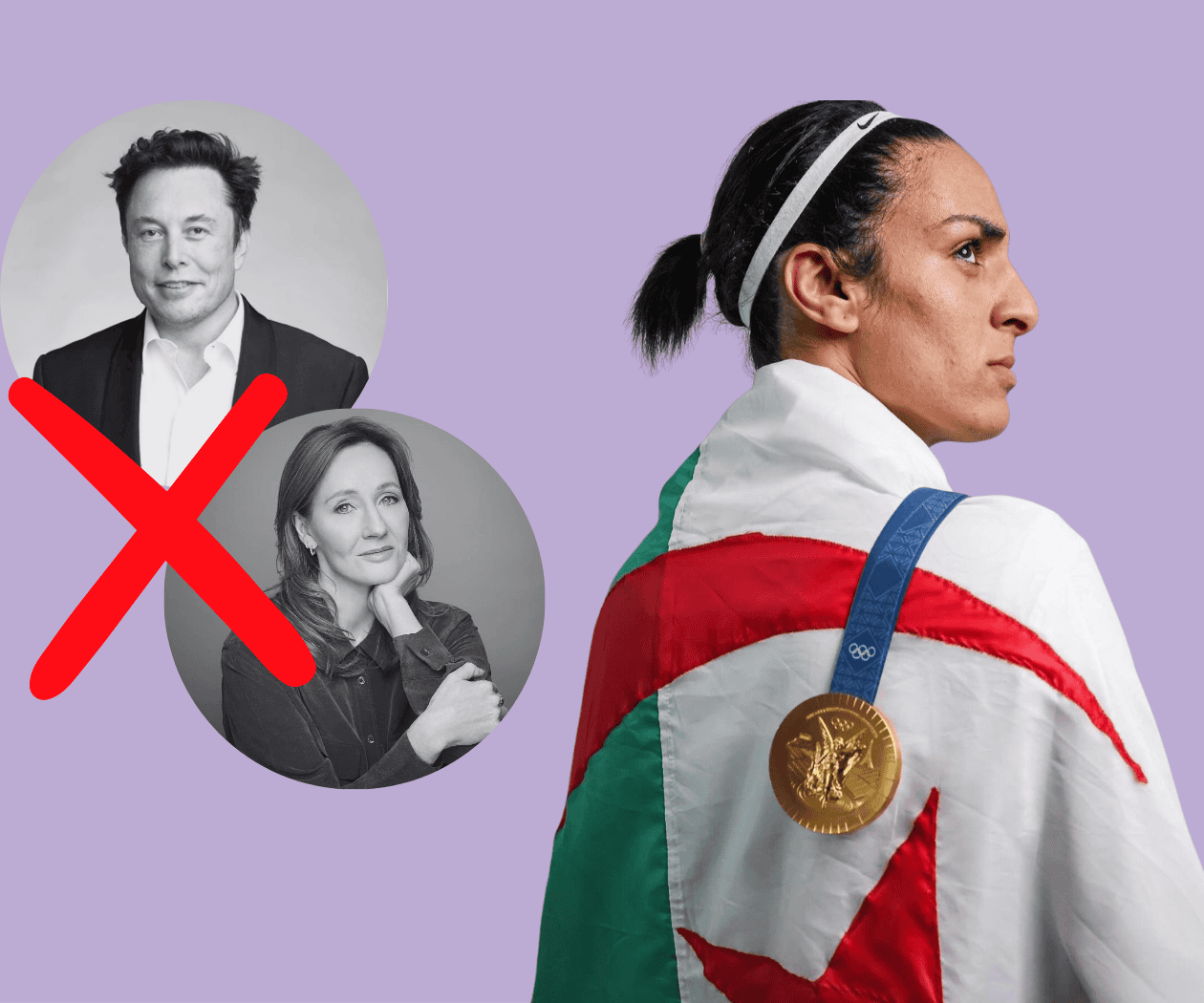 La boxeadora Imane Khelif demanda a Elon Musk y a JK Rowling por ciberacoso La boxeadora Imane Khelif demanda a Elon Musk y a JK Rowling por ciberacoso