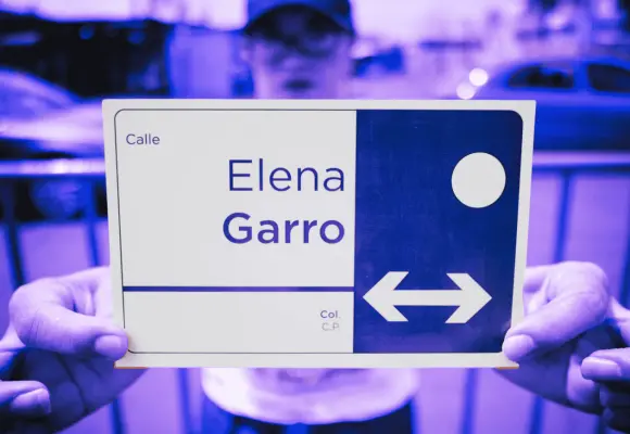 ¿Justicia histórica? Renombran calle Gustavo Díaz Ordaz por Elena Garro