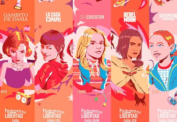 &iquest;Qui&eacute;nes son los personajes femeninos de las botellas de Bonafont?