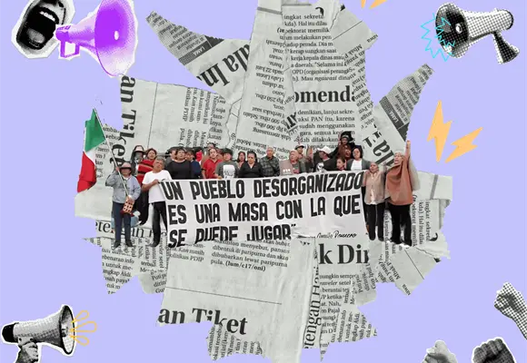 Reprimen resistencia vecinal de Hortensia Tel&eacute;sforo en Xochimilco