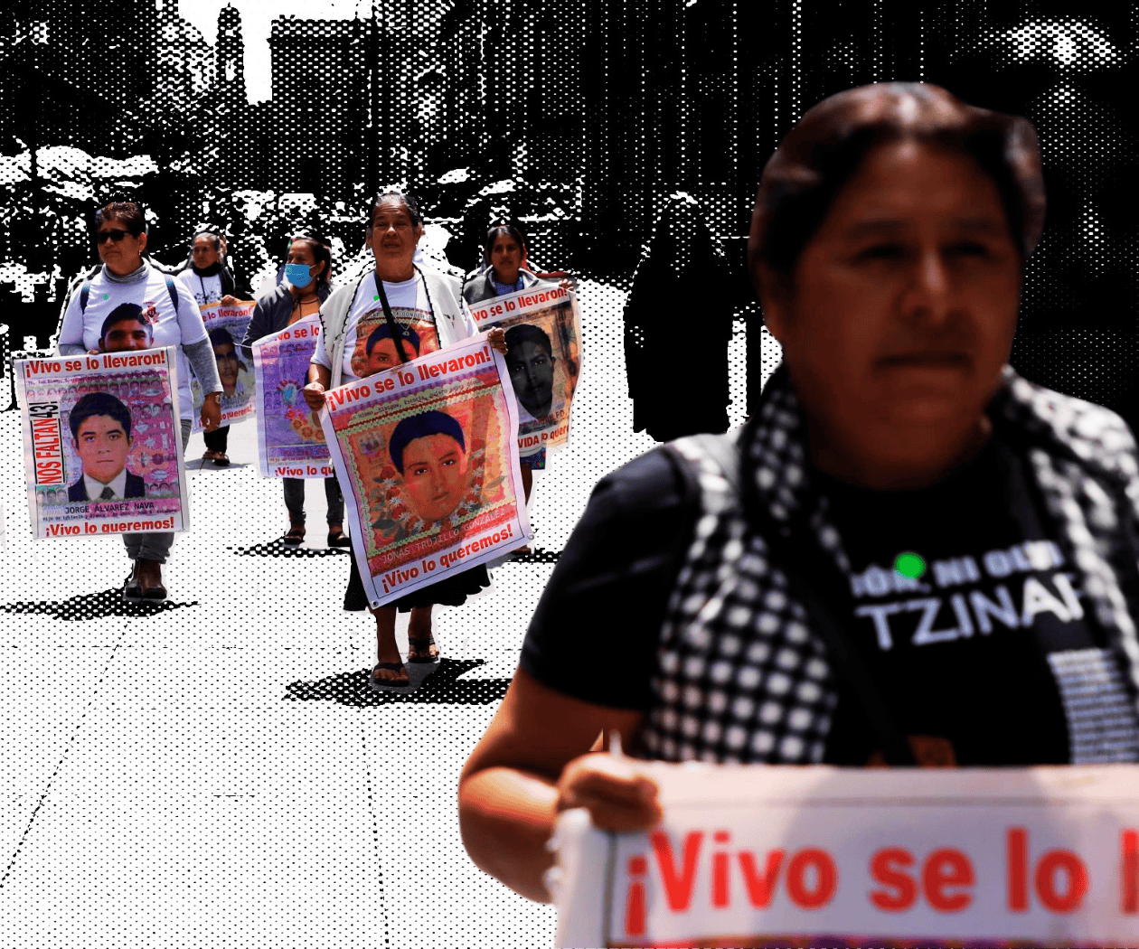 Búsqueda incansable: madres de Ayotzinapa, 10 años de dolor y resistencia