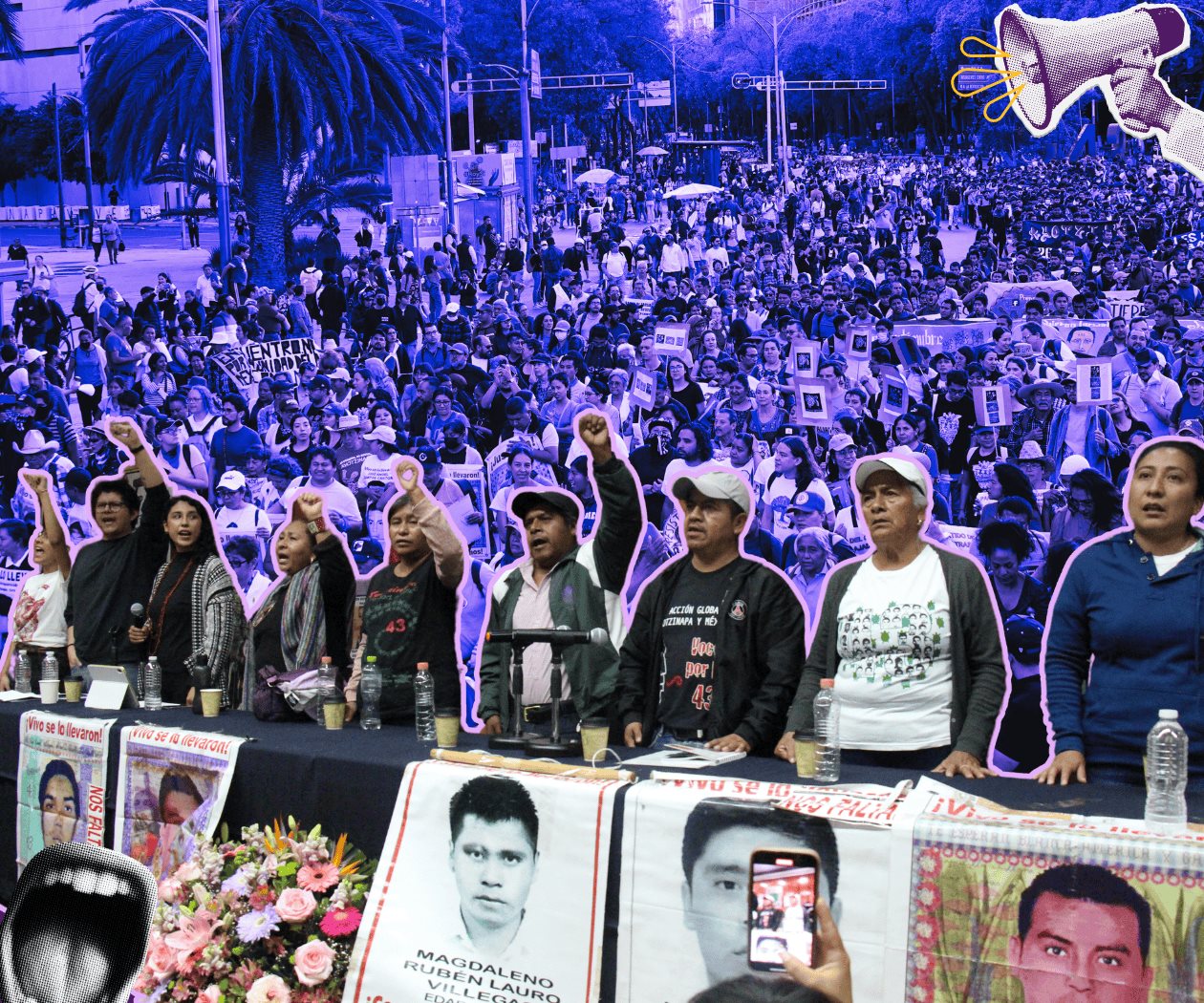 Diez años de dolor y lucha: “Ayotzinapa, la herida que no cierra Diez años de dolor y lucha: “Ayotzinapa, la herida que no cierra