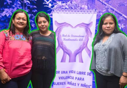 El acuerpamiento de las Formadoras Kualinemilis a mujeres indígenas