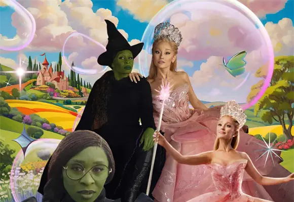 La magia de "Wicked" en el cine con Ariana Grande y Cynthia Erivo