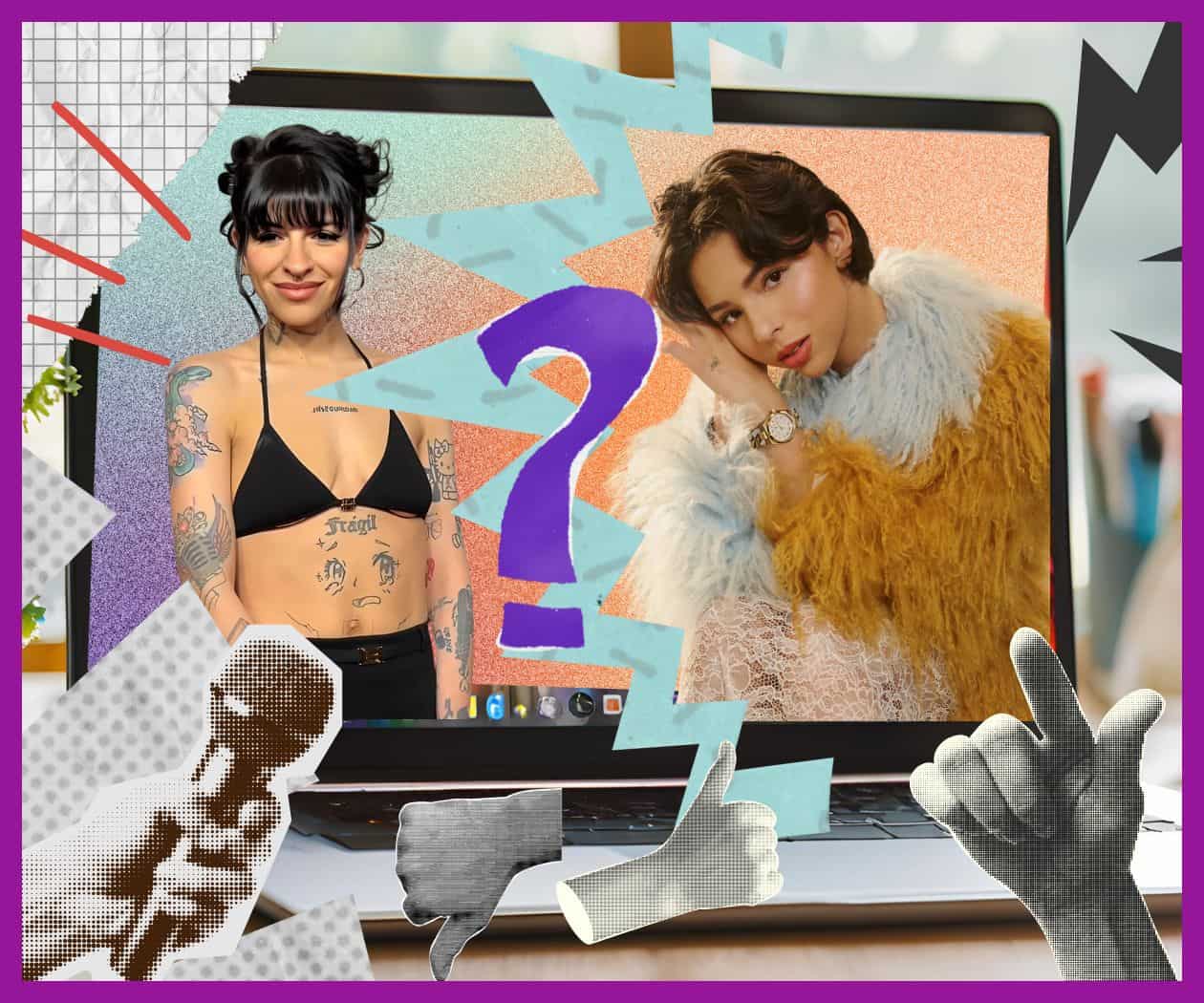 Mediatización de la rivalidad femenina: Ángela y Cazzu Mediatización de la rivalidad femenina: Ángela y Cazzu