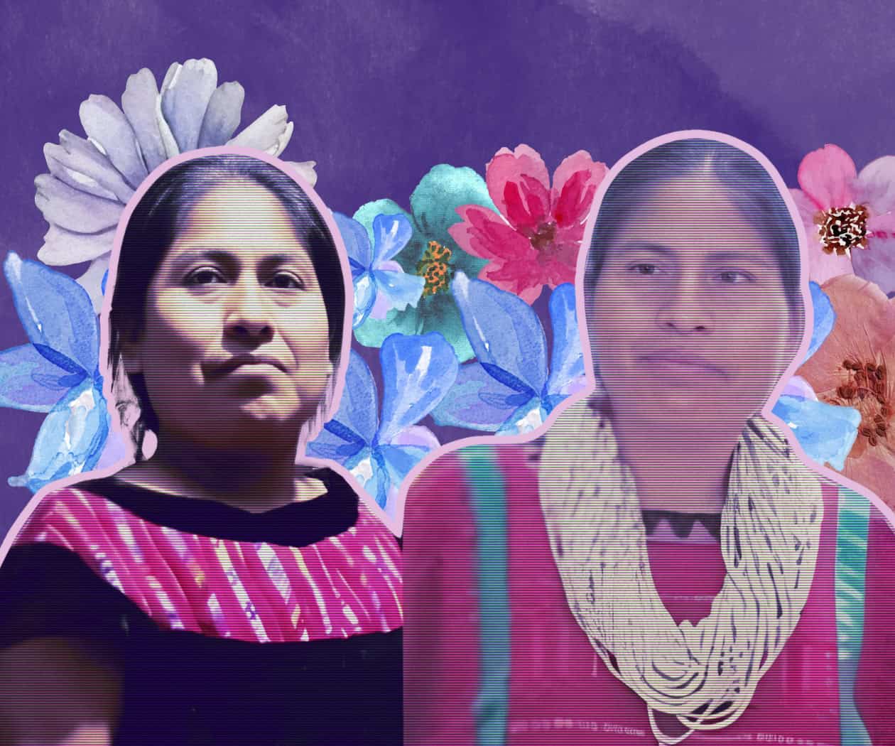 Adriana y Virginia, mujeres triquis, víctimas de feminicidio en Oaxaca