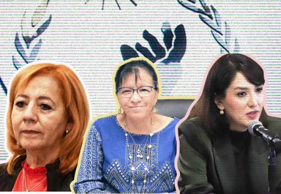 Ellas son las tres mujeres que se perfilan para presidir la CNDH
