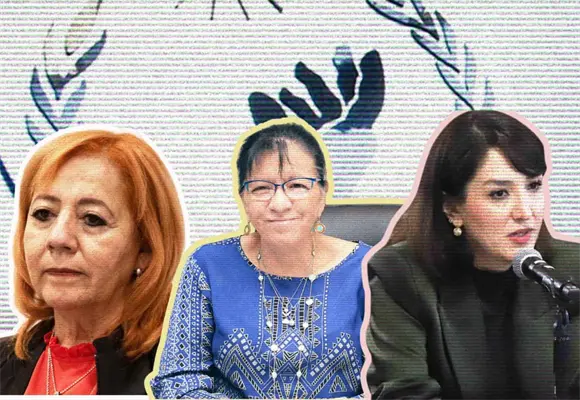 Ellas son las tres mujeres que se perfilan para presidir la CNDH