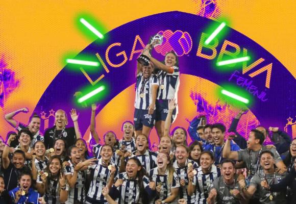 Rayadas: de campeonas a líderes del fútbol femenil en México