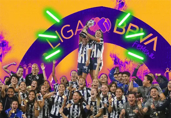 Rayadas: de campeonas a l&iacute;deres del f&uacute;tbol femenil en M&eacute;xico