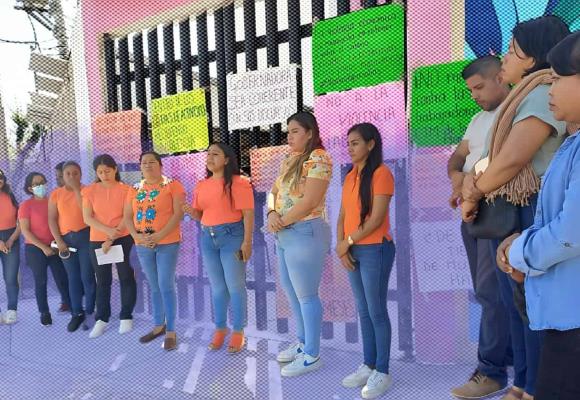 Trabajadoras del CJM en Guerrero mantienen paro; reclaman pago de salarios