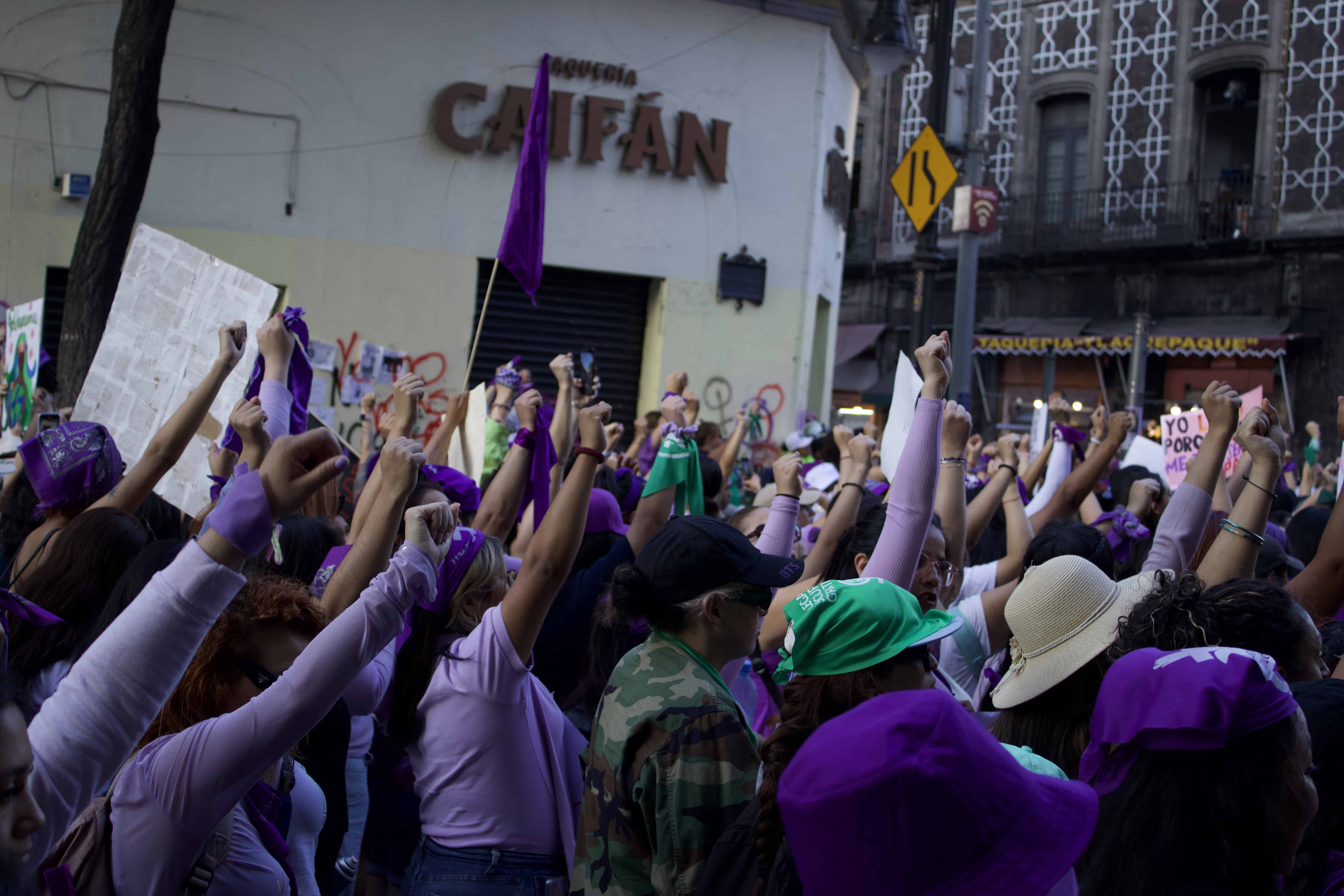 Kilómetros de lucha: el recorrido por las marchas feministas en 2024