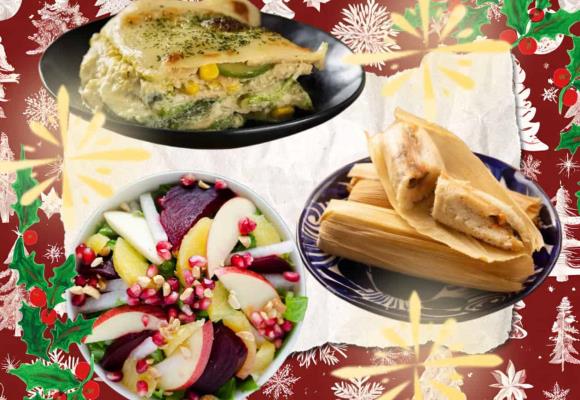 ¡6 opciones de cenas veganas para Navidad! 