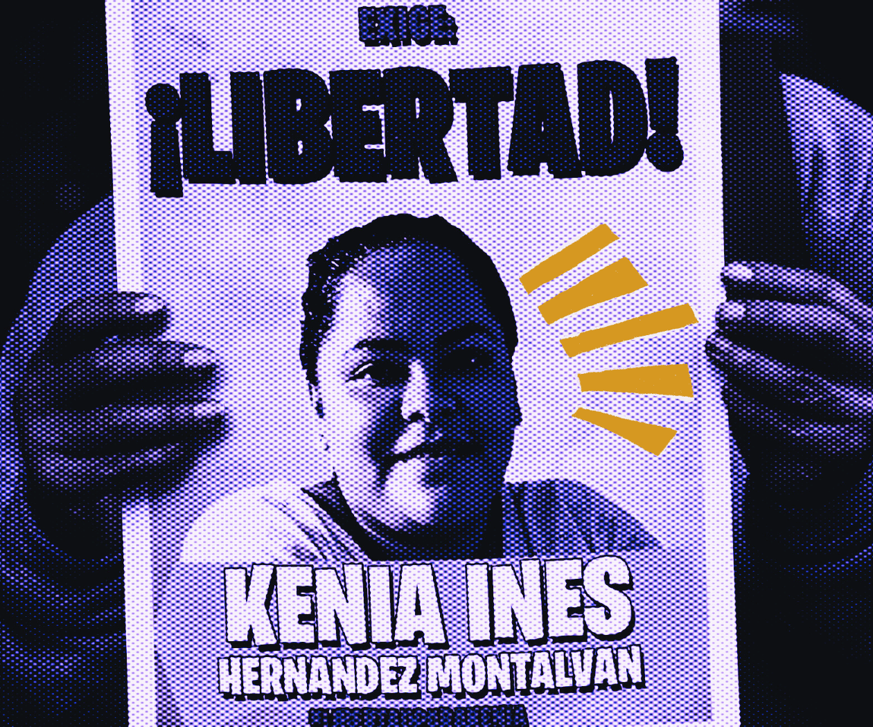 La esperanza de libertad crece para Kenia Hernández La esperanza de libertad crece para Kenia Hernández