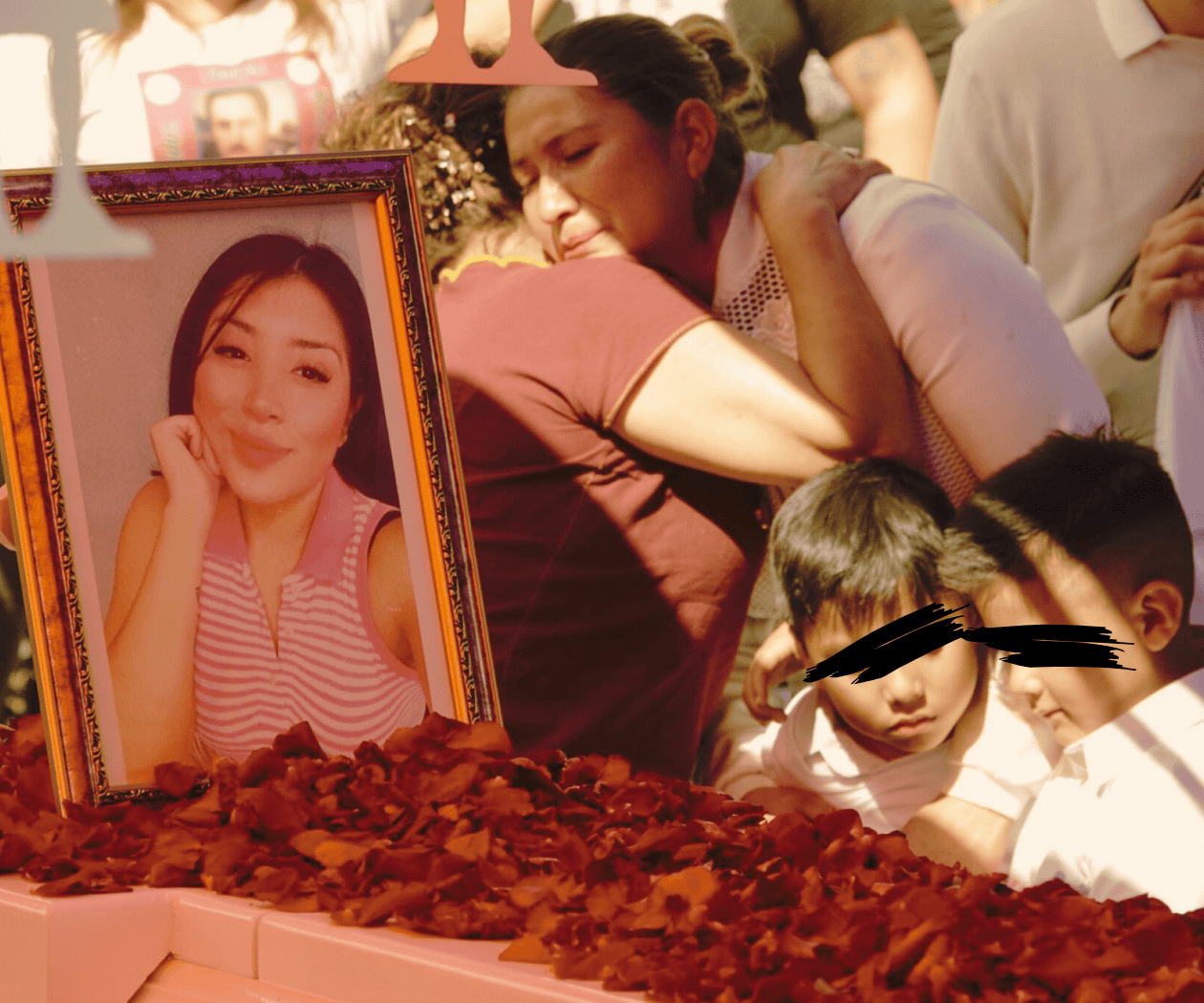 “Porque nosotras las encontramos”: el último adiós a Jael Monserrat