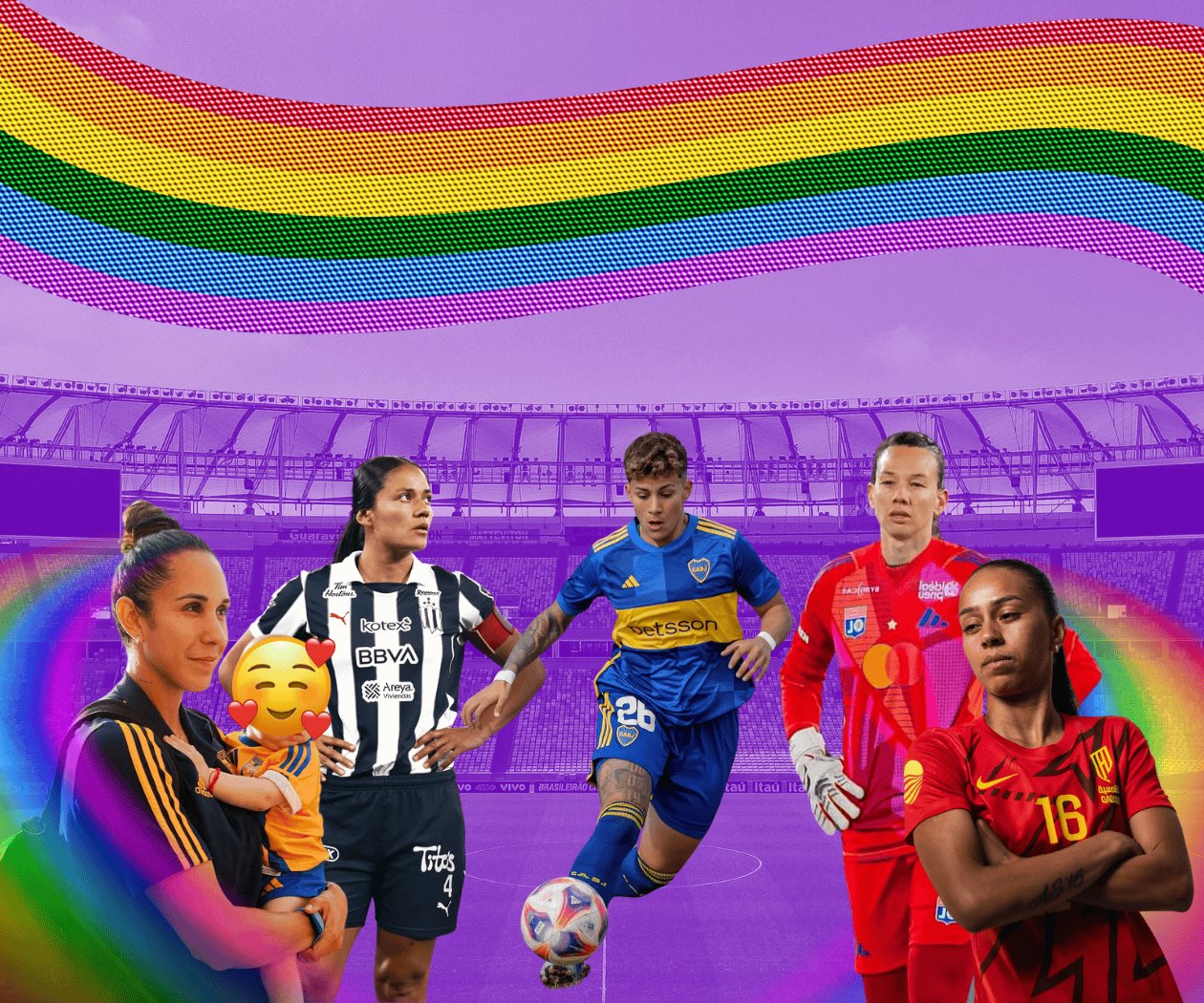 Futbolistas que nos inspiran a luchar contra la LGTBIfobia