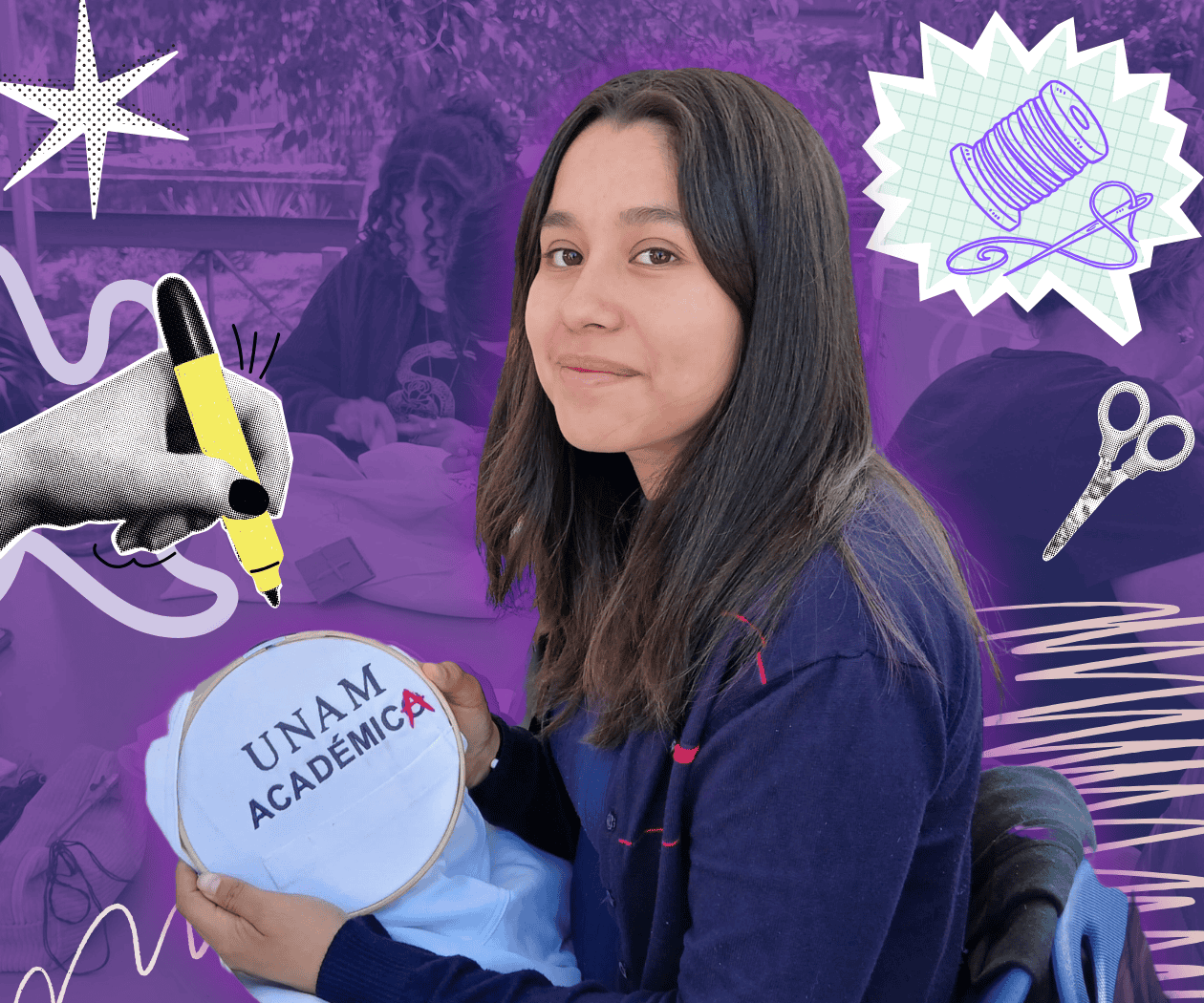 Bordando la ciencia: mujeres en la UNAM reclaman su lugar en la academia Bordando la ciencia: mujeres en la UNAM reclaman su lugar en la academia