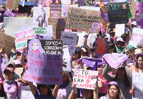 Sigue la cobertura de la marcha del 8M minuto a minuto