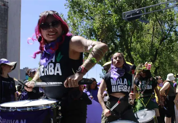 Im&aacute;genes de los rostros y demandas de este 8M