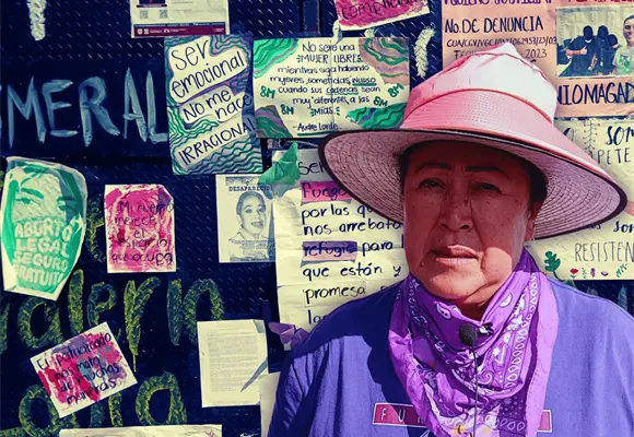 Huelga de madres de v&iacute;ctimas de feminicidio exige respuestas de Sheinbaum