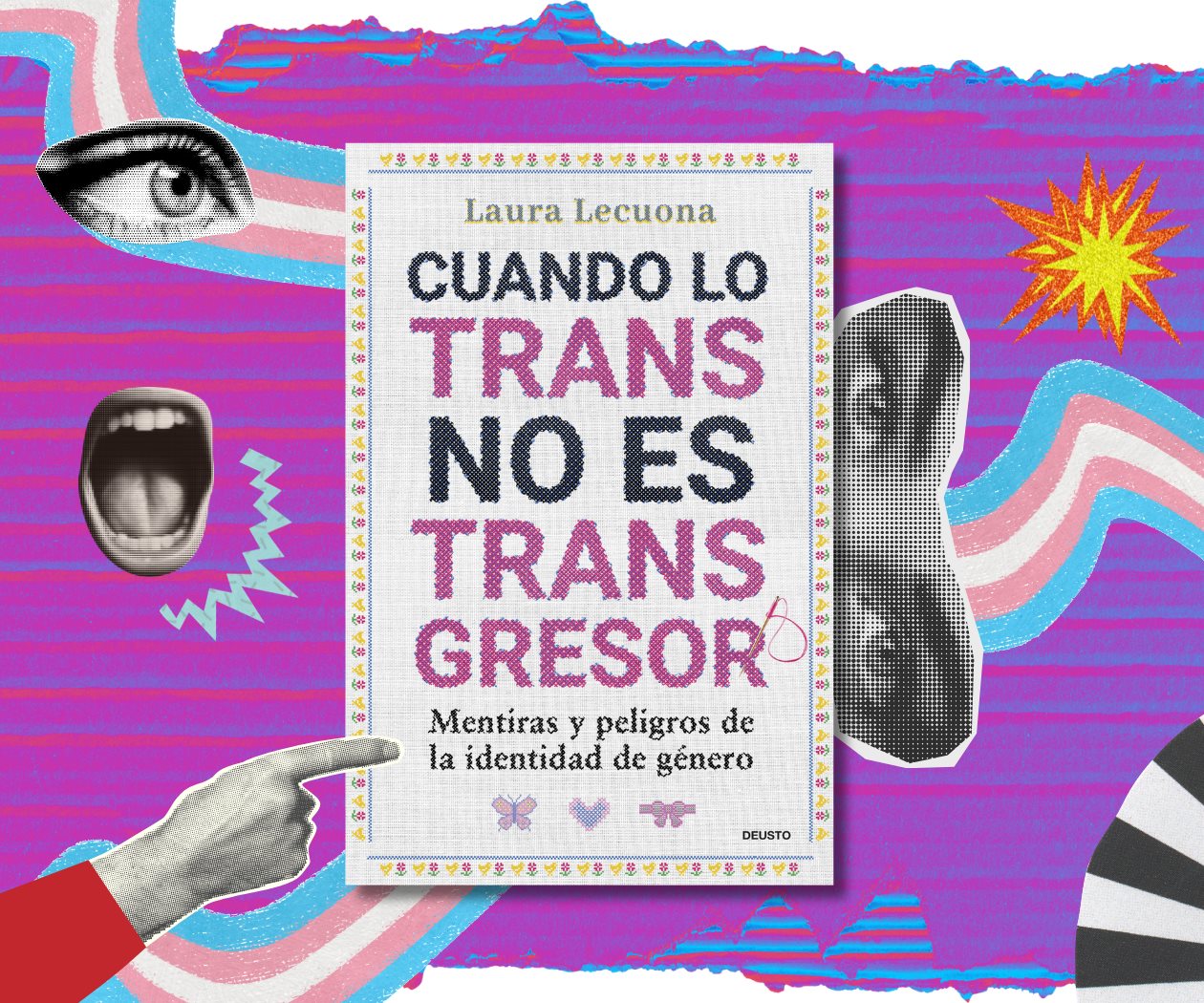 Activistas exigen retirar libro transfóbico de Laura Lecuona