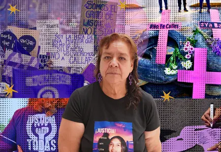 "No voy a descansar": la promesa de Norma Andrade por Lilia Alejandra