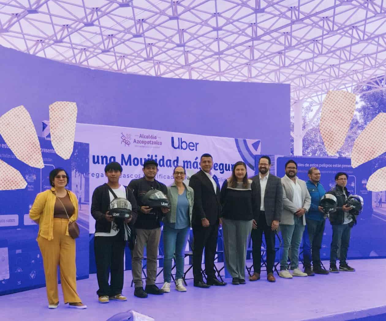 Uber apuesta por la seguridad vial en alianza con Azcapotzalco