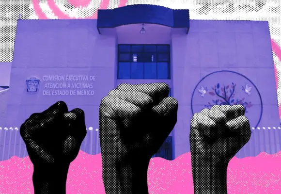 Familias víctimas denuncian toma del CEAVEM y riesgo de quema de archivos