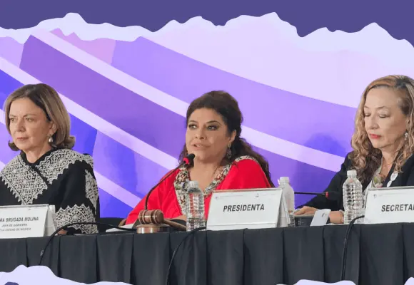 Brugada propone repensar la CDMX  para hacer justicia a cuidadoras