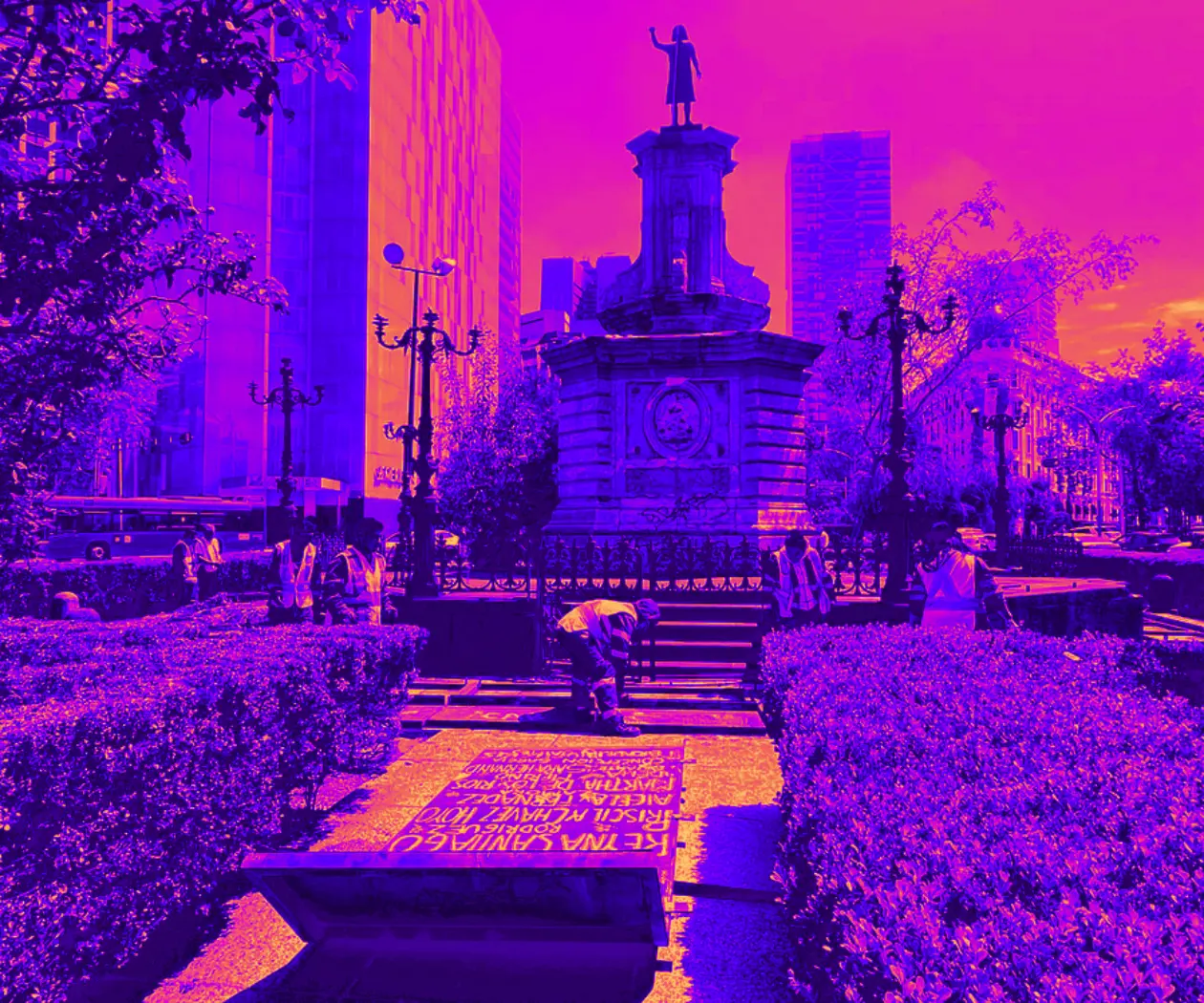 Alerta en la Glorieta: ataques a la memoria previo al Mundial 2026