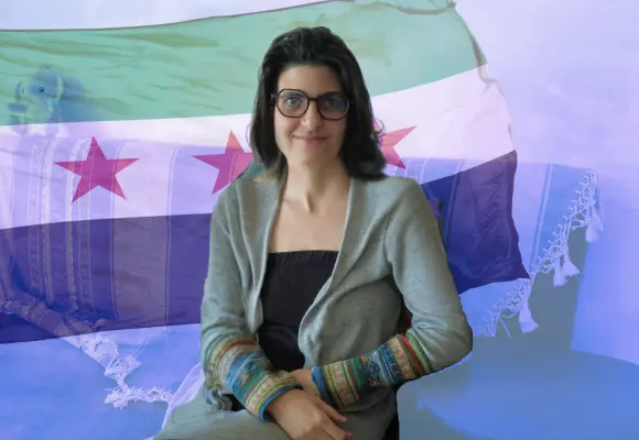 "Vivir lejos no borra la guerra": Rasha Salah, refugiada siria en México "Vivir lejos no borra la guerra": Rasha Salah, refugiada siria en México