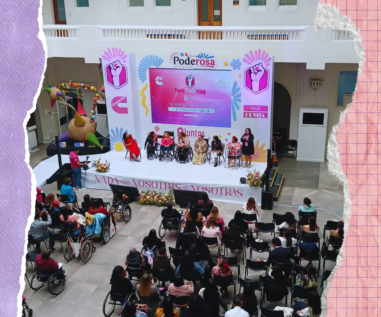 Mujeres con discapacidad reclaman inclusión real en Foro Poderosa 2025
