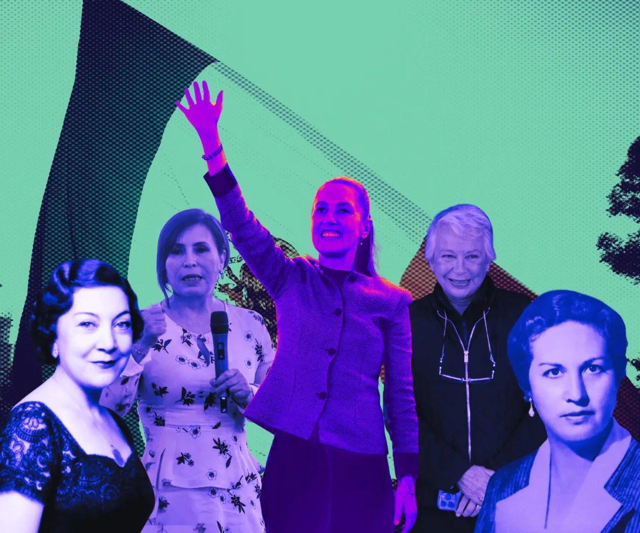 Ellas son las mujeres que han dado el Grito de Independencia en México