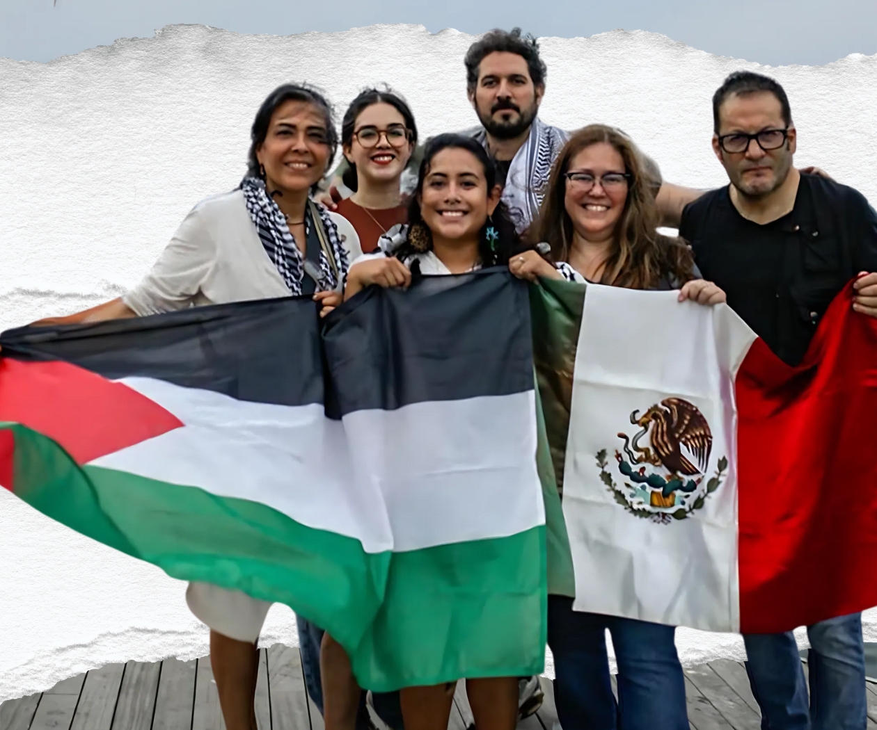 "Esperamos otra noche de ataques": mexicana desde la flotilla rumbo a Gaza