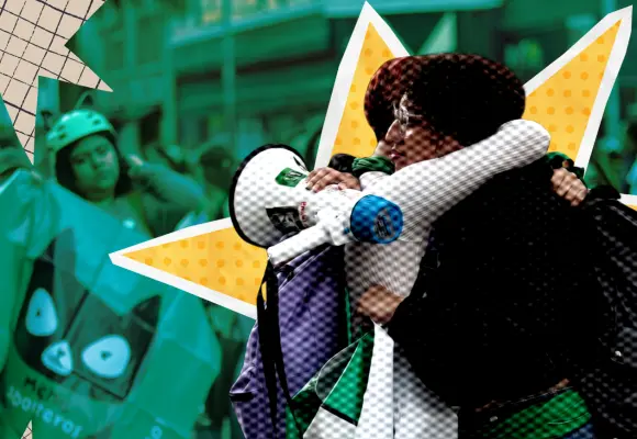 "No acompañamos abortos, acompañamos decisiones": 27S en México