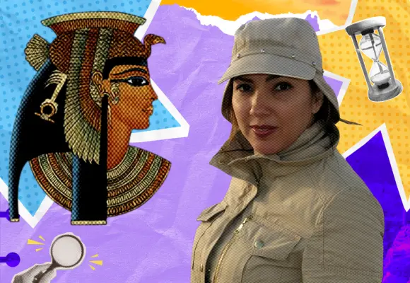 Ella es Kathleen Martínez: la mujer que sigue las huellas de Cleopatra
