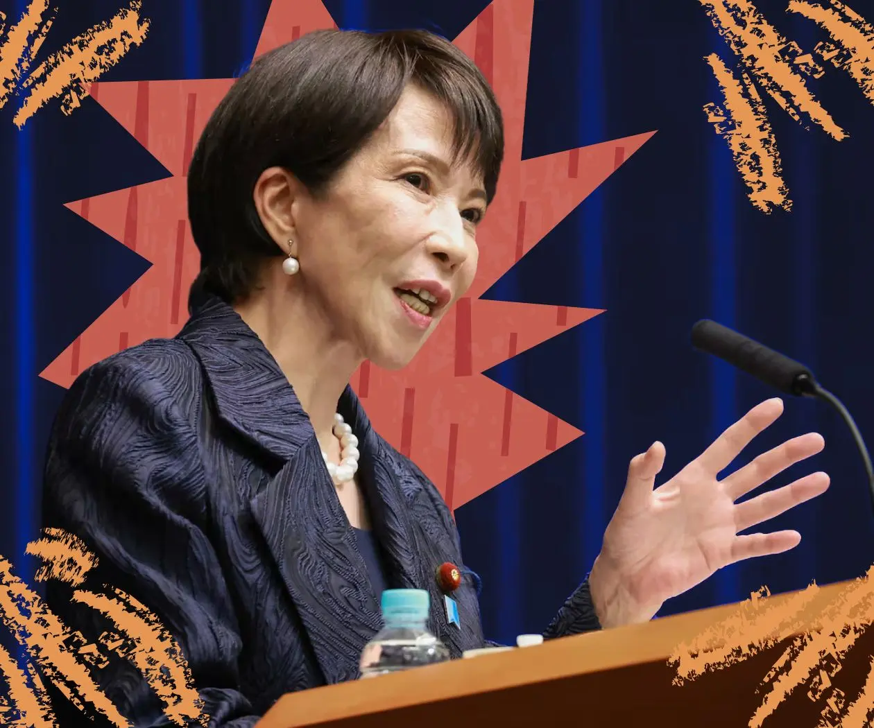 Sanae Takaichi, la primera mujer en liderar Japón con agenda conservadora Sanae Takaichi, la primera mujer en liderar Japón con agenda conservadora