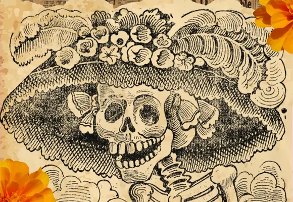 El origen racista de La Catrina que quedó borrado en la tradición El origen racista de La Catrina que quedó borrado en la tradición