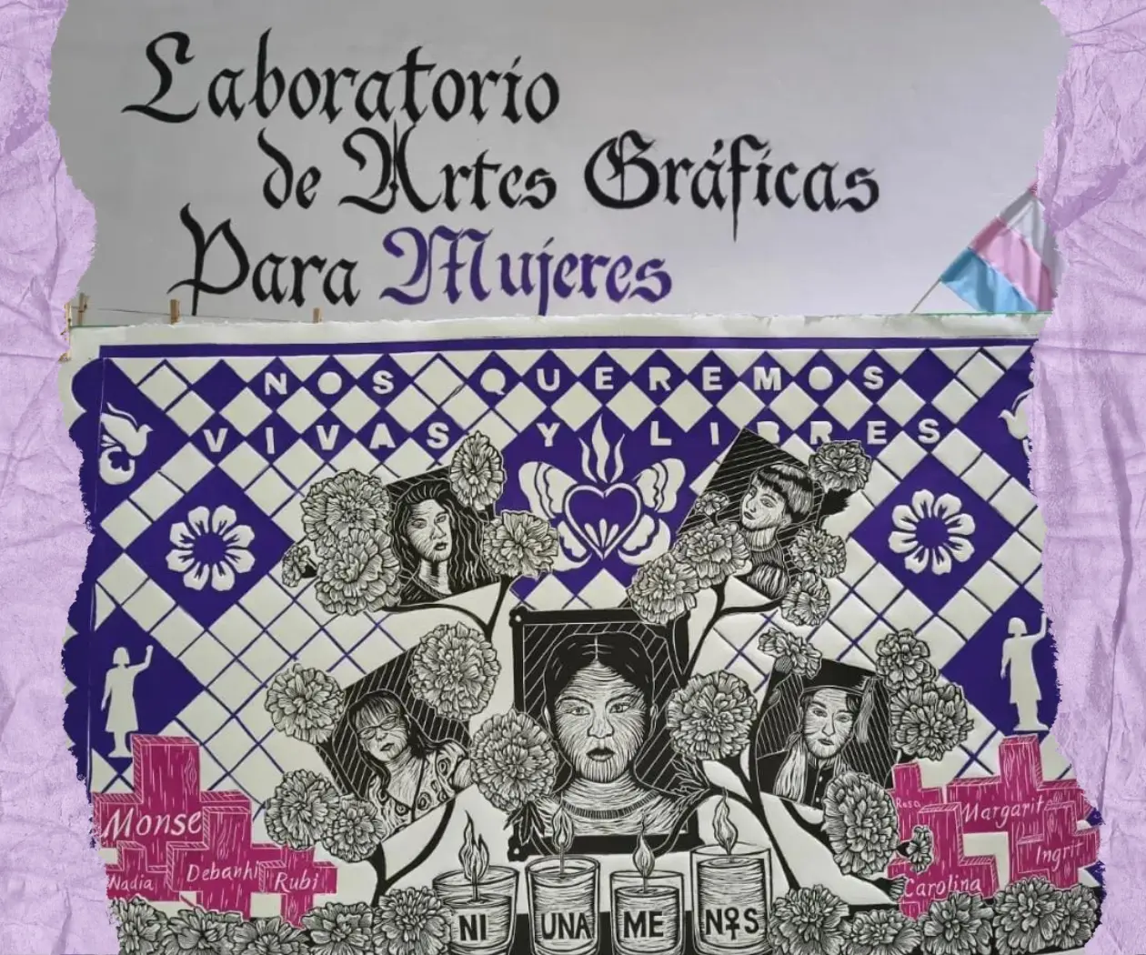 Arte y activismo: actividades del Laboratorio de Artes Gráficas este 25N Arte y activismo: actividades del Laboratorio de Artes Gráficas este 25N