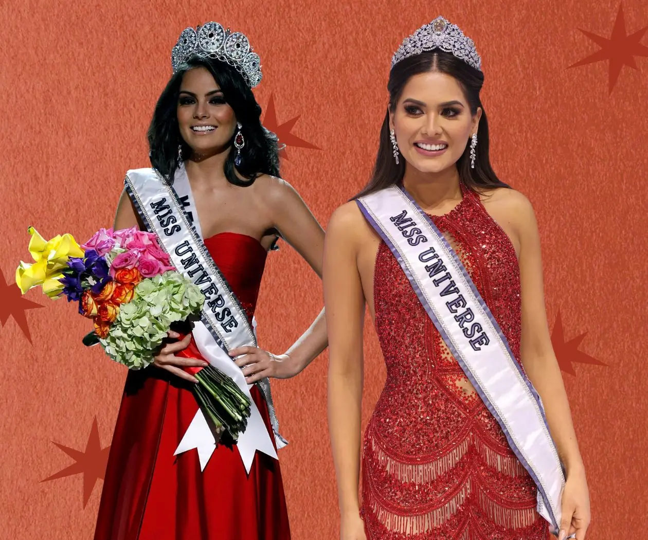 Ximena Navarrete y Andrea Meza