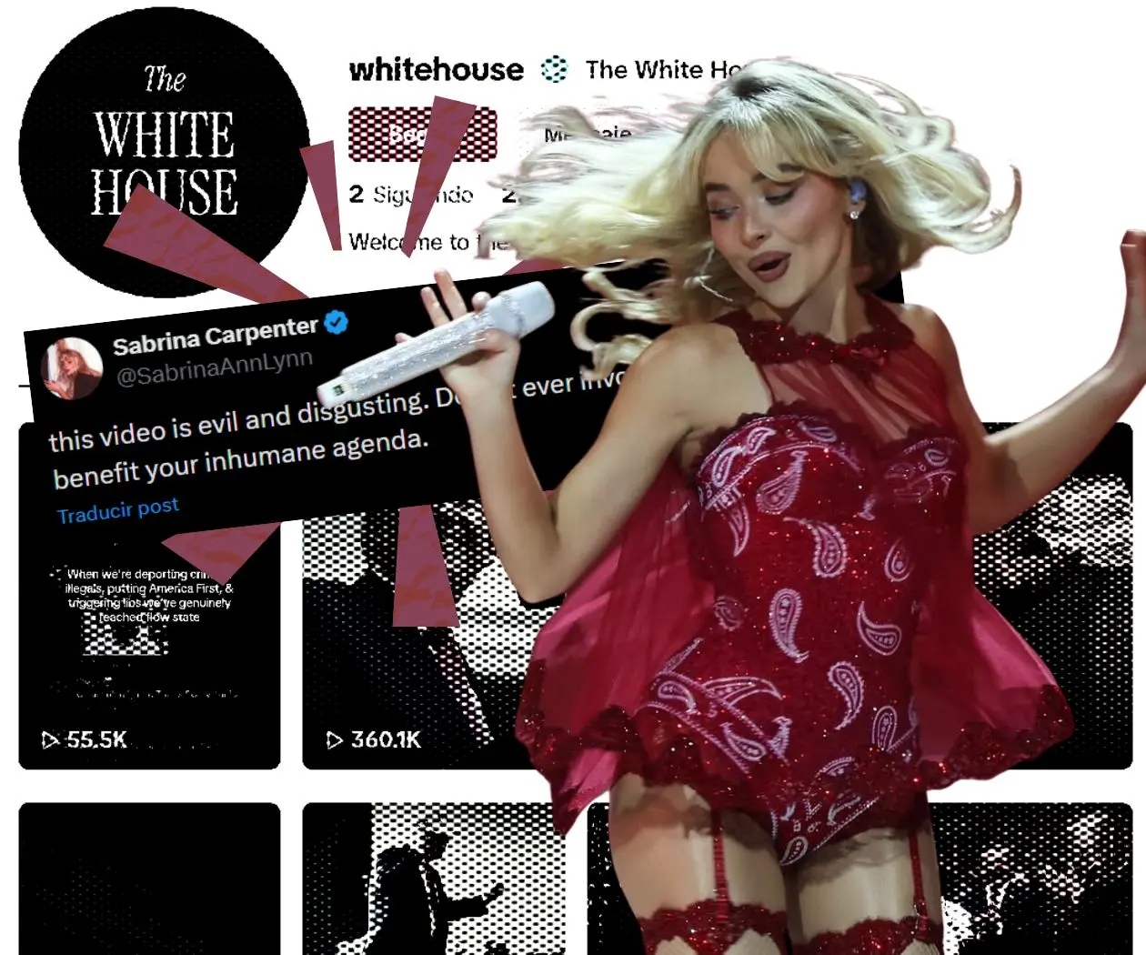 Sabrina, Olivia y Beyoncé frenan el uso xenófobo de su música por Trump