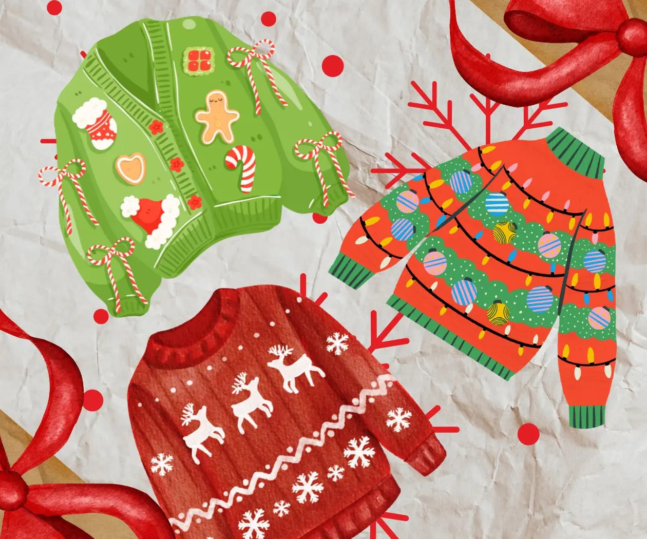 El origen feminista del ugly sweater, el suéter más navideño