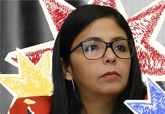 Delcy Rodr&iacute;guez, la cara del poder chavista tras la ca&iacute;da de Maduro