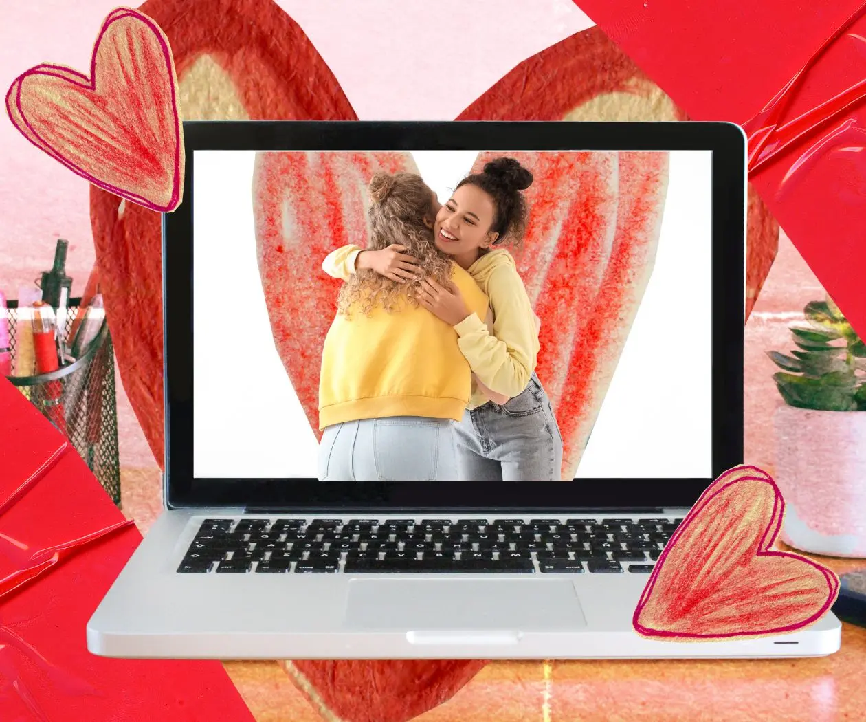 Amigas virtuales: el cariño que florece tras la pantalla Amigas virtuales: el cariño que florece tras la pantalla