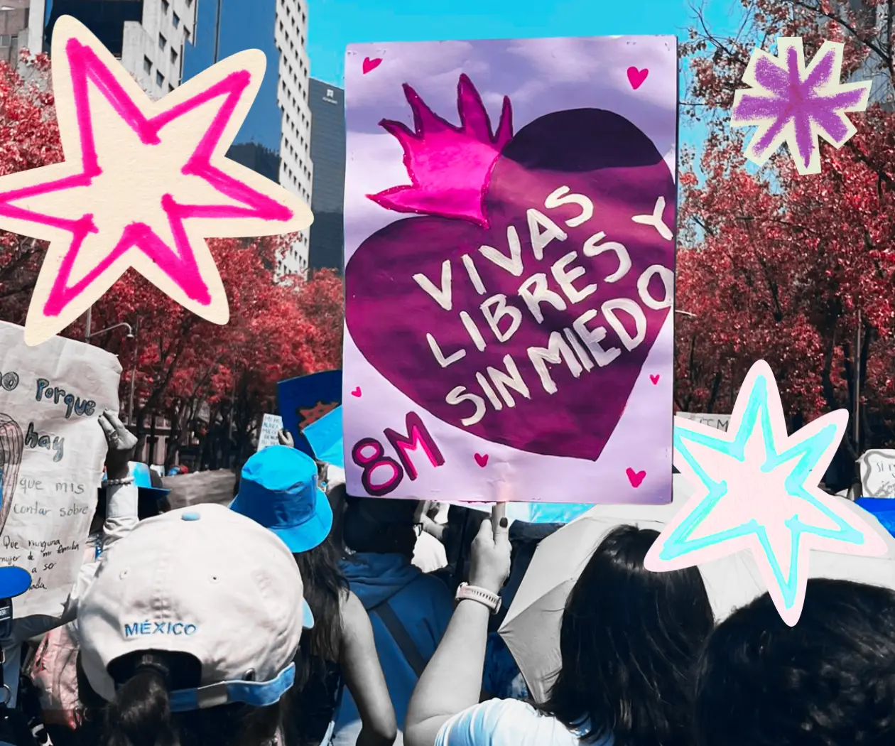 La marcha del 8M: vivirla juntas La marcha del 8M: vivirla juntas