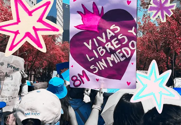 La marcha del 8M: vivirla juntas