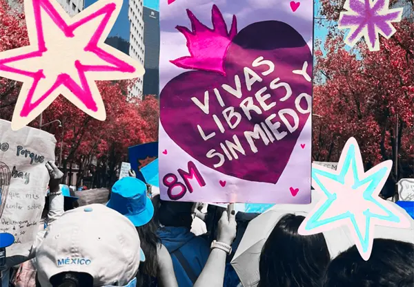 La marcha del 8M: vivirla juntas
