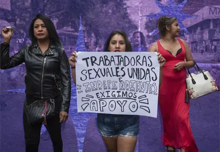 Trabajo sexual y resistencia: marchan por derechos y contra la violencia