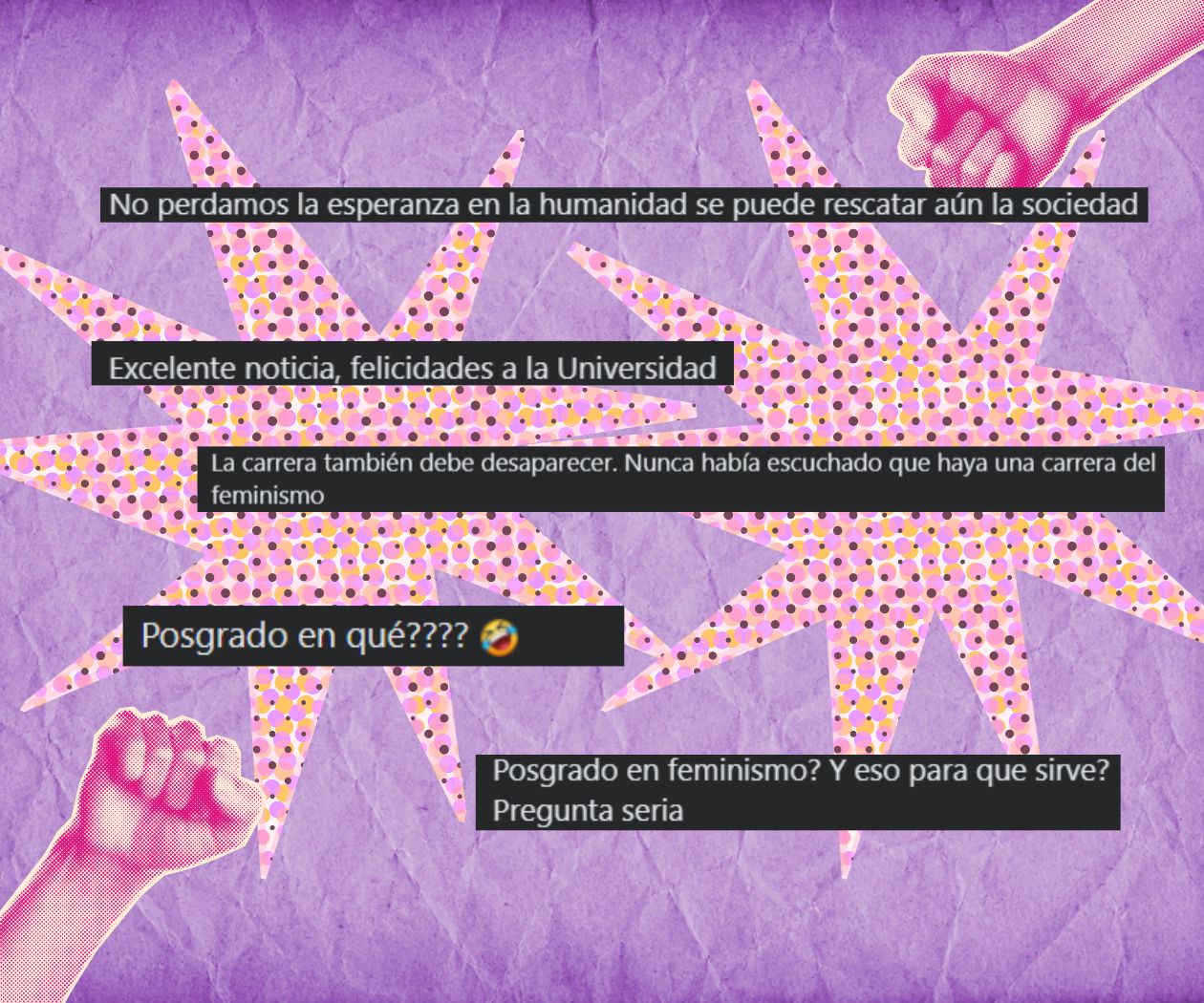 Nota: Comentarios extraídos de públicaciones en redes sociales.